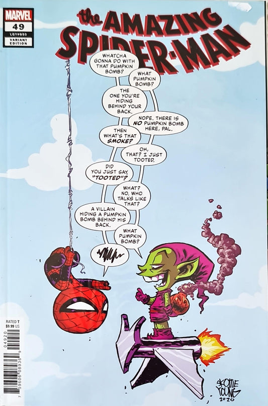 Amazing Spider-Man #49 (2018) Variant Edition Spiderman Comic