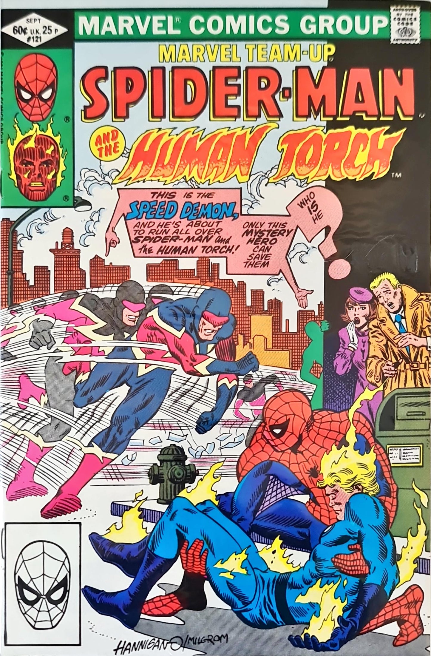 Marvel Team-Up #121 (1982) Vintage Key Issue Spiderman Fantastic Four Comic