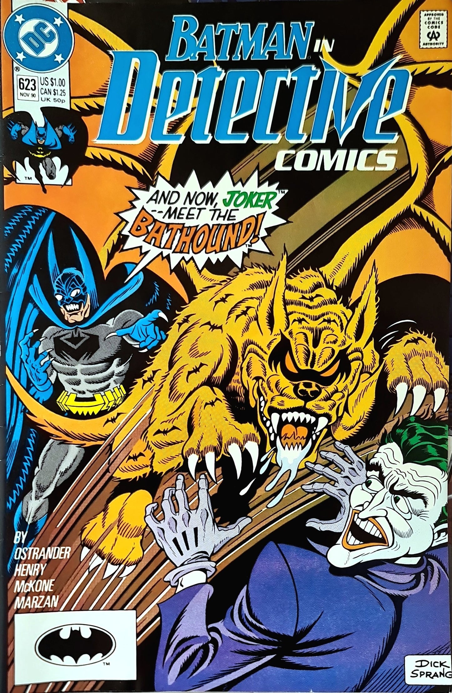 Detective Comics #623 (1990) Vintage Batman Comic