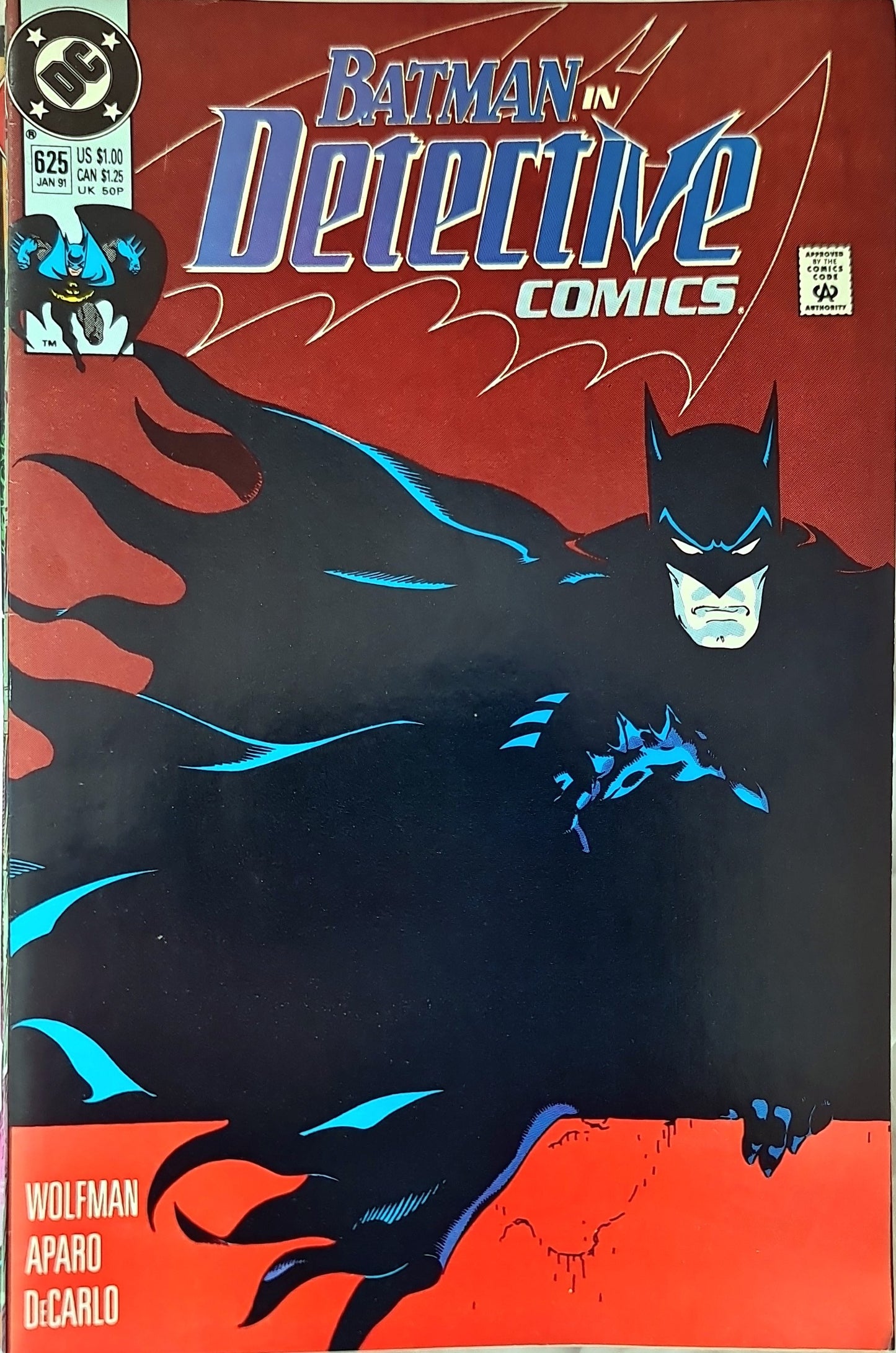 Detective Comics #625 (1991) Vintage Batman Comic