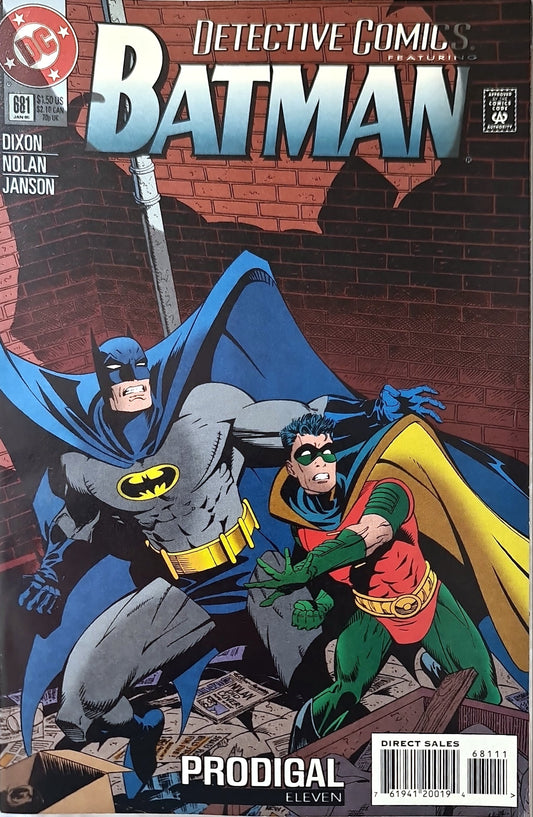 Detective comics #681 (1995) Batman And Robin Comic Book