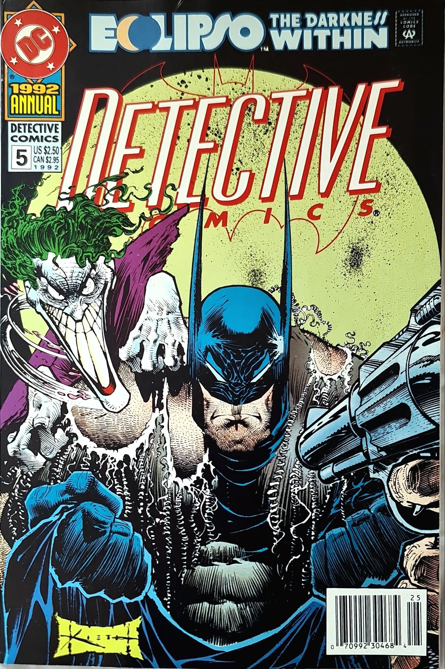 Detective Comics Annual #5 (1992) Batman and Joker Comic