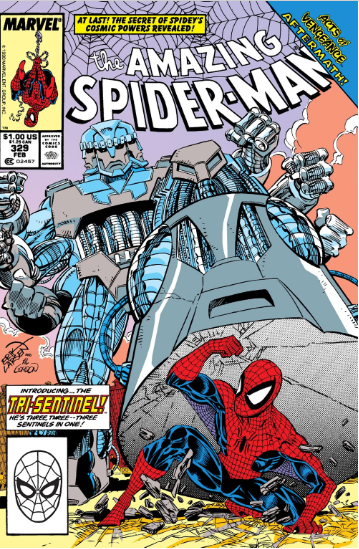 Amazing Spider-Man #329 (1990) Spiderman Comic