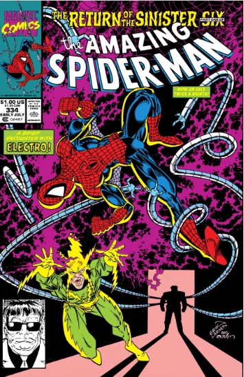Amazing Spider-Man #334 (1990) Spiderman Comic