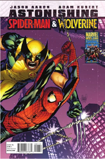 Astonishing Spider-Man and Wolverine #1 (2010) Spiderman & Wolverine Comic