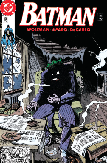 باتمان العدد ٤٥٠ (١٩٩٠) الظهور الأول لجوكر الثاني عدد أساسي لباتمان