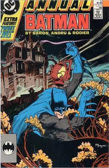 باتمان العدد السنوي ١٢ (١٩٨٨) كوميك باتمان مكون من قصتين