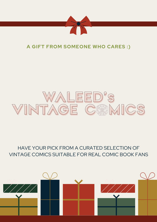 Waleed's Vintage Comics Gift Card