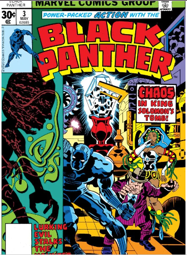 Black Panther #3 (1977) Vintage Black Panther Comic