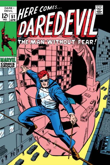 Daredevil #51 (1969) Vintage Daredevil Comic