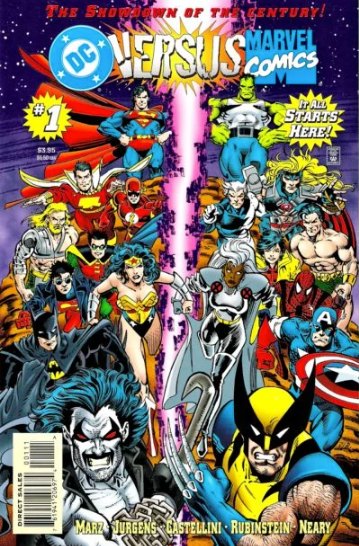 Marvel vs. DC #1 (1996) Marvel Vs. DC Crossover Comic
