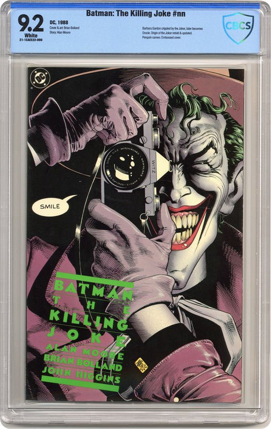 Batman The Killing Joke (1988) CBCS 9.2 Key Issue Graded