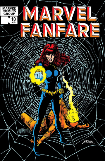 Marvel Fanfare #10 (1983) Vintage Marvel Black Widow Comic