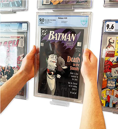 X-FLOAT Clear Floating Shelves (Wall Mounted) for Displaying Comic Books (1 Pcs)