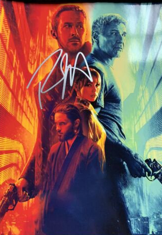 Ryan Gosling Blade Runner 2048 signed 8x10 Photo